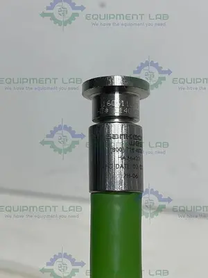 USED SANI-TECH STHT-R-0375 40" SILICONE HOSE W/ 1/2" SANITARY FITTING