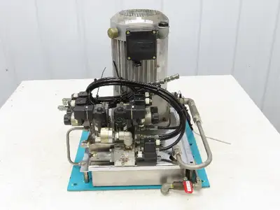 Hawe HK24/1-H0.46 Hydraulic Pump Power Pack Unit 5L Tank .5L/Min 220V 3PH