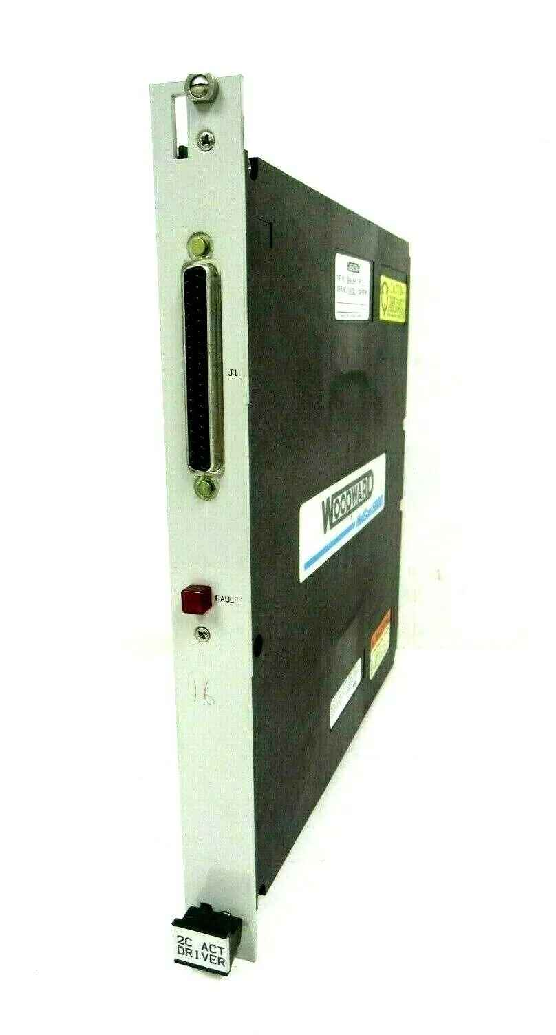 USED WOODWARD 5464-644 DRIVER MODULE 5464644 REV B 2C ACT DRIVER
