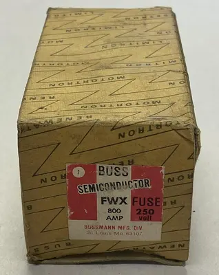 New | in-Stock BUSSMANN FWX-800A Miscellaneous Equipment (Electrical & Power) | Surplus Asset Holdings #1194970