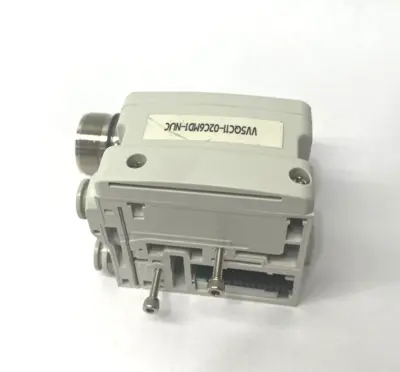 Used SMC Base Mounted Plug-In Manifold 28-Pin Connector Solenoid Valves Michigan US | Maverick Industrial Sales #1392523