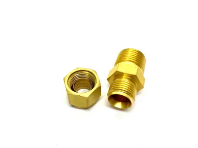 B-600-1-6 | Swagelok  Brass Straight Compression Fitting 3/8" Tube to 3/8" NPT - New Other