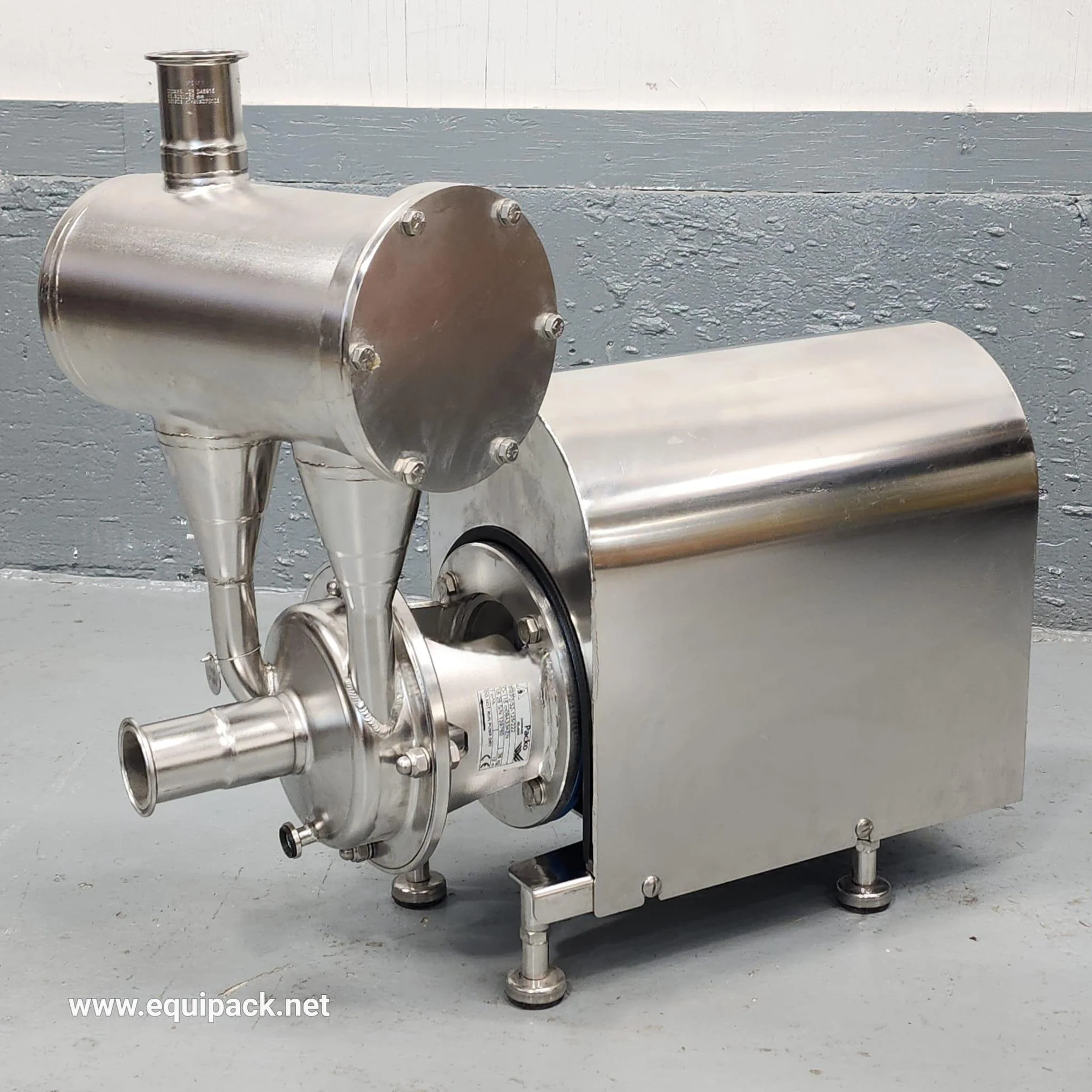 Pump Pharmaceutical, CIP Sanitary 316 S/S Brand New Centrifugal Pump # 3451