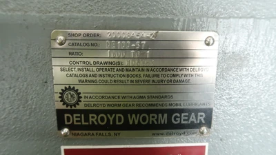 New | in-Stock DELROYD _UNKNOWN_ Speed Reducers | OCO Industrial #1605860