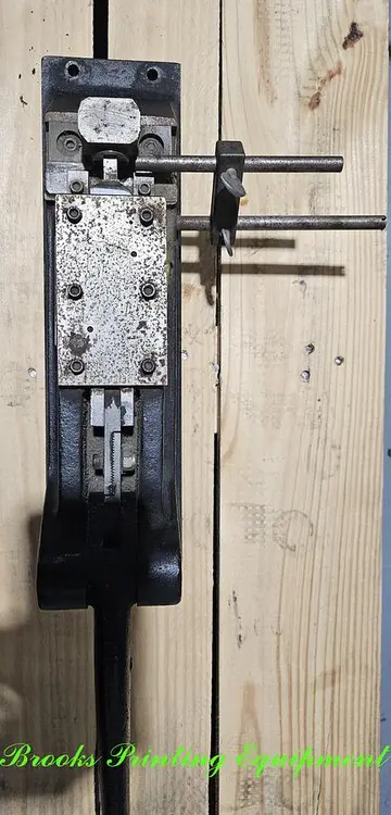 Used J.F. HELMOLD & BRO., INC. _UNKNOWN_ Die Cutters North Carolina US | BROOKS PRINTING EQUIPMENT #1136007