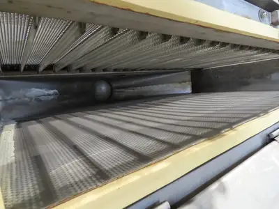 26"x 14' 8" Bulk Food Process Incline Conveyor 115V with Dust Collector Blower
