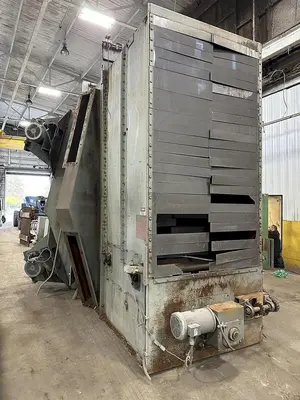 Used 2007 WHEELABRATOR ES-1838-22 Roller Conveyor Shot Blaster Pennsylvania US | Shot Blasting Equipment #1368842