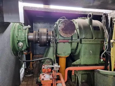 USED 1964 ELIN KR 25 STEAM TURBINE AND BOILER