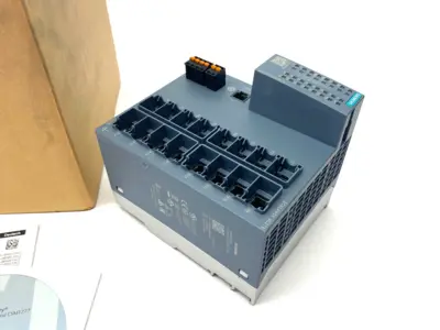 USED SIEMENS SCALANCE XC216 MANAGEABLE LAYER 2 IE ETHERNET SWITCH