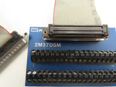 RDI 2M37DSM Augat Adaptor Circuit Board Unit 37 Pin
