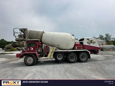 Used 2015 OSHKOSH S2346 Concrete Mixer Trucks Delaware US | Proxy Equipment #1388932