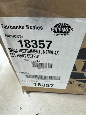 NEW Fairbanks 18357