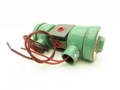 Asco Red-Hat EF8340A2 Double Solenoid Valve 3-Way 1/4"NPT 150PSI 120V