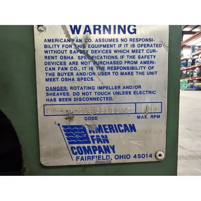 NEW AMERICAN FAN COMPANY APV4-6