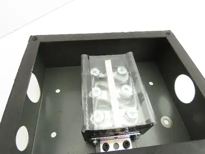 Electrical Enclosure w/Idec Power Distribution Contact Block 200A 600V Lot of 5