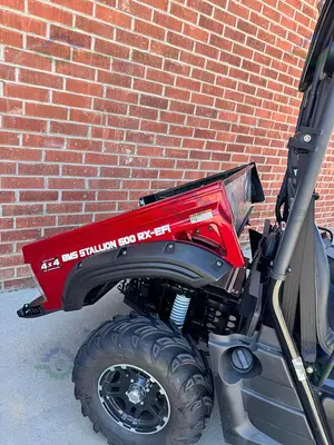 USED BMS STALLION 600 RX-EFI OFF ROAD VEHICLE MID-SIZE UTV 37HP 55 FT-LB OF TORQUE 59