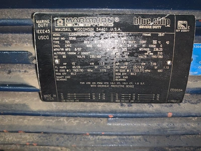 USED Cat Pumps 3801KSC02