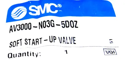 NEW SMC AV3000-N03G-5DOZ SOFT START-UP VALVE AV3000N03G5DOZ