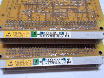 SIEMENS KSP-COM290 CONNECTION CIRCUIT BOARD
