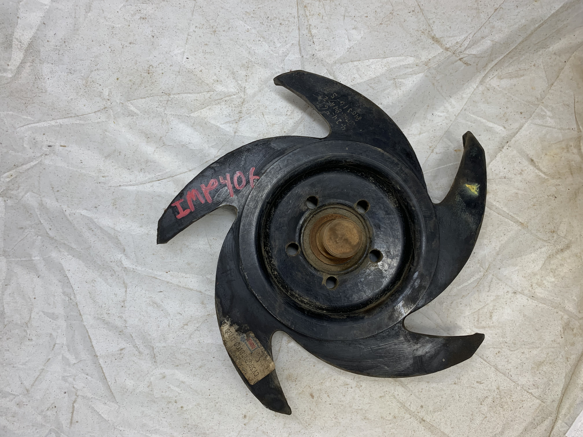 Durco 10" DU-6 Impeller