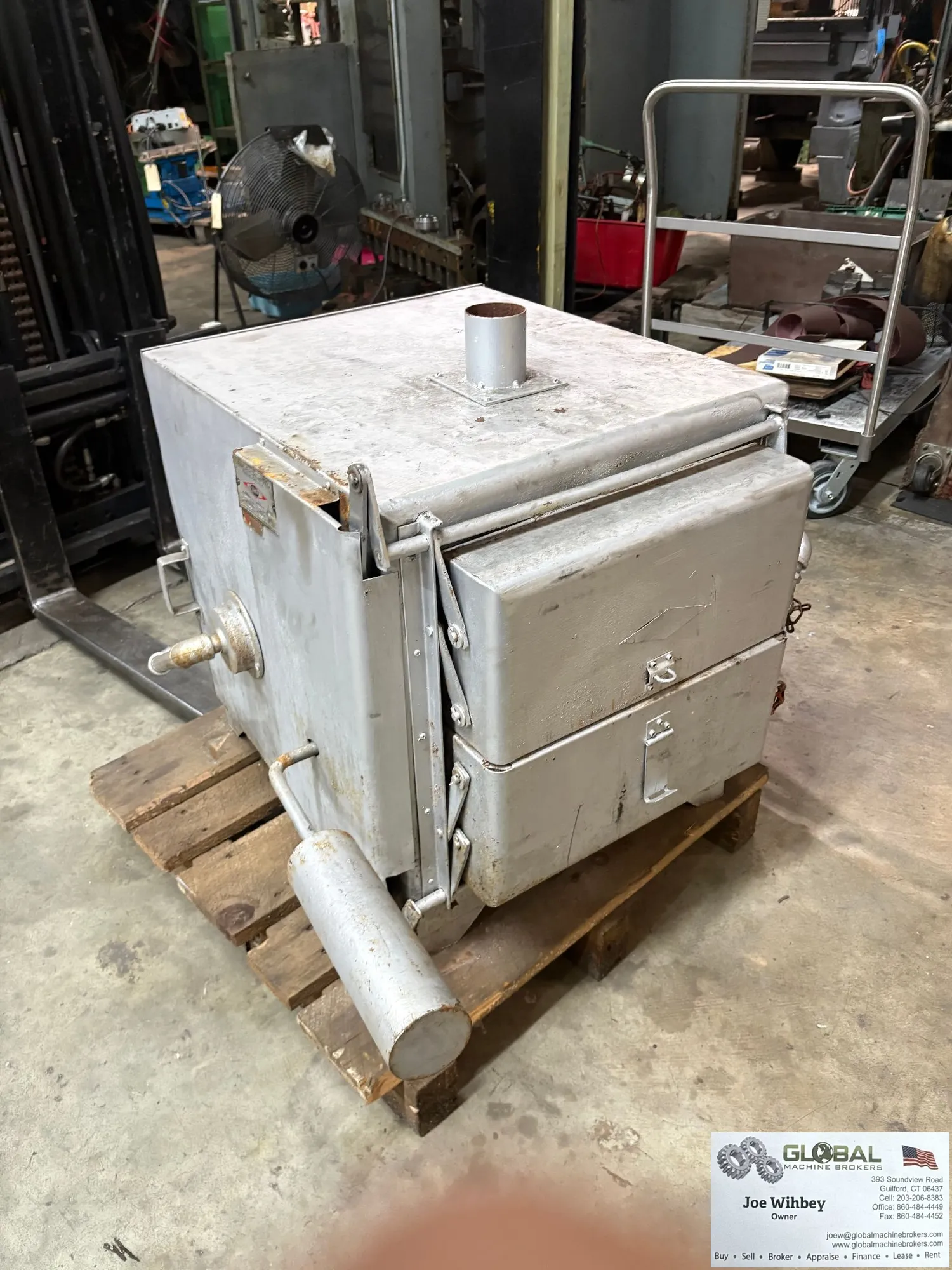 Temco F-1740 Industrial Grade Gas Muffle Furnace High temp 10" W x 18" D x 9"H