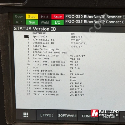 FANUC R-2000iC/210F Robot w/ R30iB Plus – NEW! NEVER PUT INTO PRODUCTION