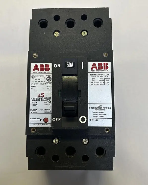 Used ABB TE3150 Miscellaneous Equipment (Electrical & Power) Ohio US | Surplus Asset Holdings #1244829
