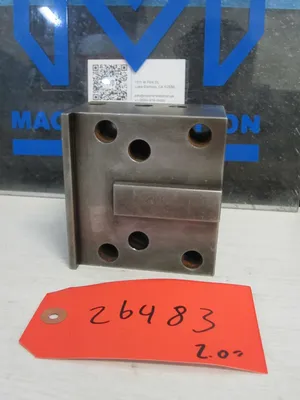 Doosan 300K 55 x 80 mm 2.0" Static Boring Bar Holder