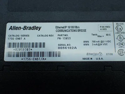 Used ALLENBRADLEY 1756A10 PLC Chassis Ohio US | HGR 24 #904408