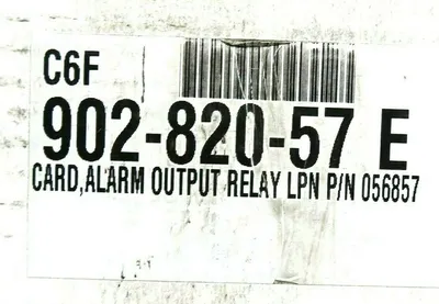 NEW LEEDS & NORTHRUP 056857 RELAY BOARD