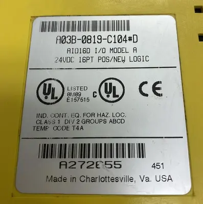 USED FANUC A03B-0819-C104