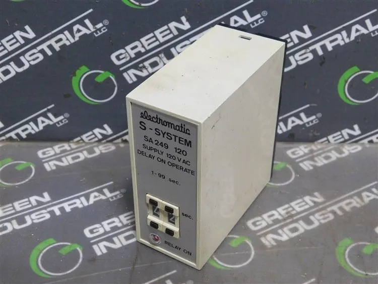 Used ELECTROMATIC SA249120 Relays & Switches | Green Industrial #679773