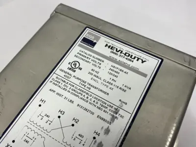 HS1F1BS-4X | EGS Sola  Transformer 1KVA 240X480-120/240 - Used