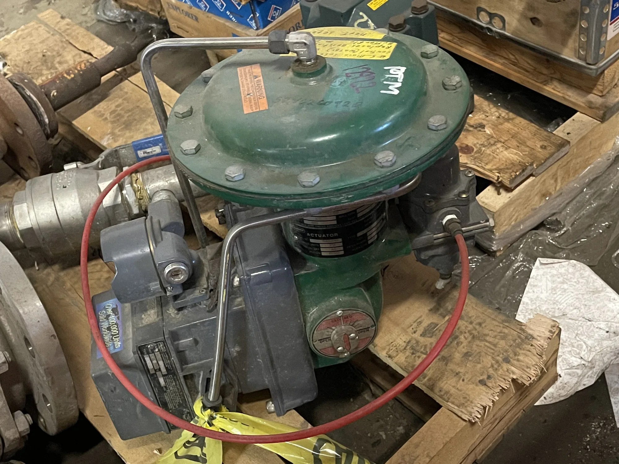 Fisher 1.5" V150 V-Ball Control Valve