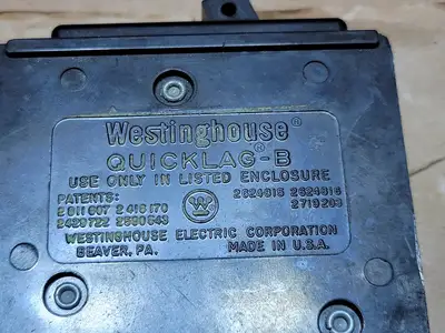 15 Amp, 1 Pole, 120/240 Volts Circuit Breaker