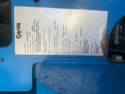 USED 2018 Genie S-45