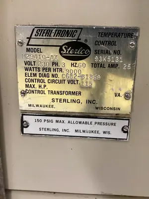 USED STERLCO M29410-AX