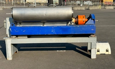 (3) Alfa-Laval NX 418B-11G tricanter centrifuges, 316SS.