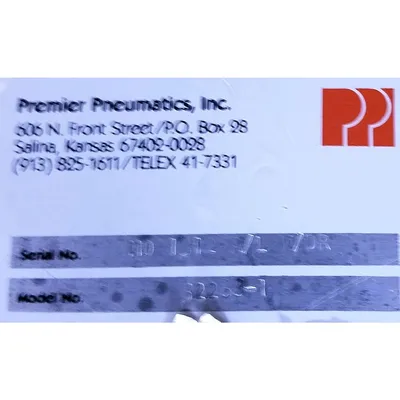 Used 12" K-tron Premier Pneumatics Square Rotary Airlock Valve