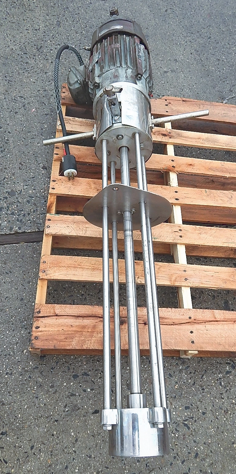 USED HILL MIXER HOMOGENIZER 7.5 HP HILL MIXER
