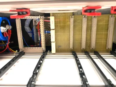 USED HARTMANN + LÄMMLE ELECTRONIC PCB CARD CHASSIS