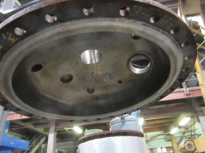 100 gallon Stainless Steel Reactor Body, 316 S/S,  25 psi/FV and 100 psi jacket