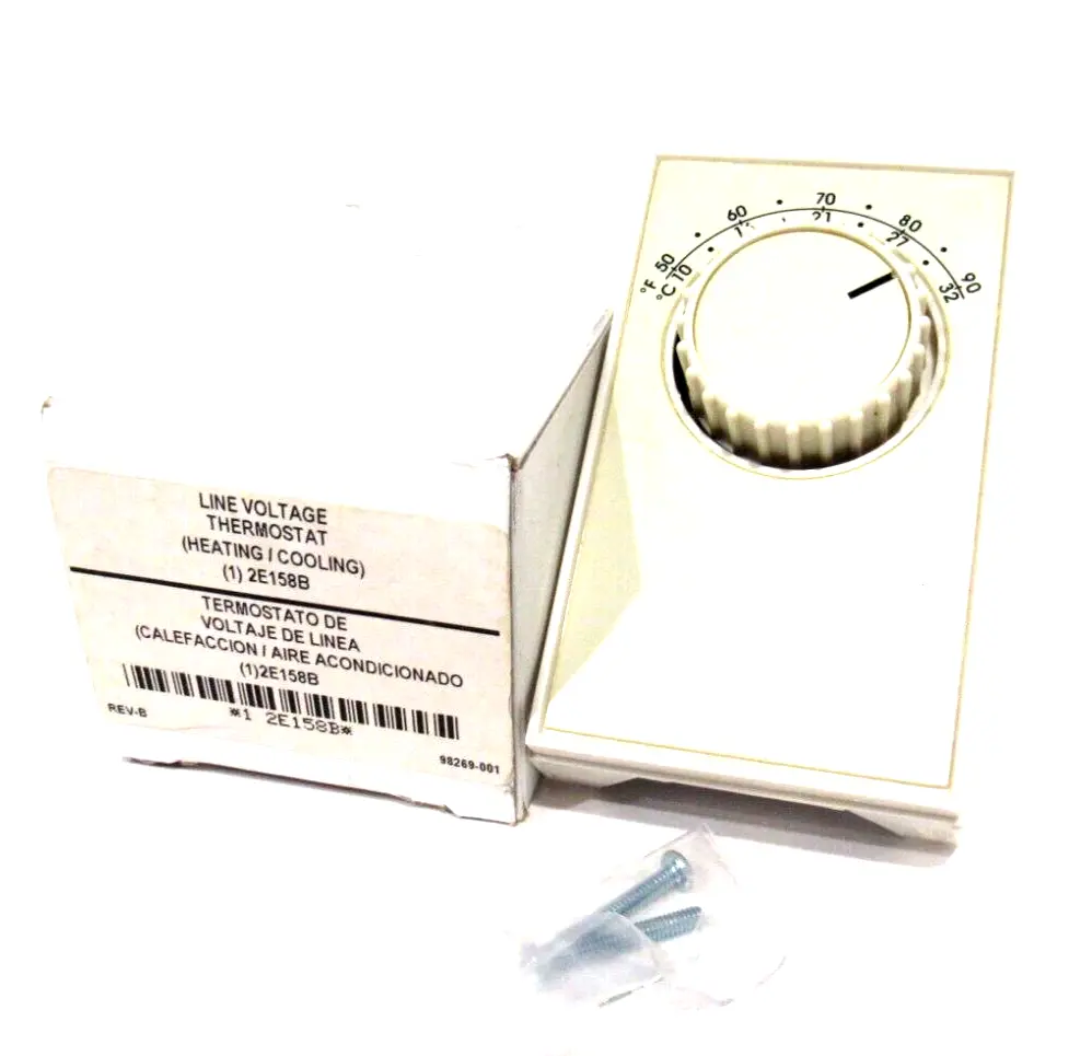 NEW TPI 2E158-B LINE VOLTAGE THERMOSTAT 2E158B