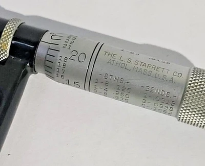 USED Starrett 6546546456546546