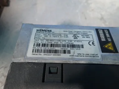 USED SIEMENS 6SL32101KE123UP1