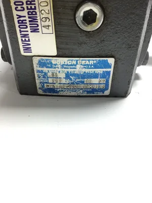 Boston Gear Right Angle F710-10-B5-G  Worm Gearbox Ratio 40
