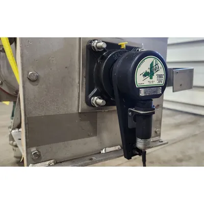 Used 1HP Stainless Steel Sanitary Screw Feeder 9" Dia. X 40"L