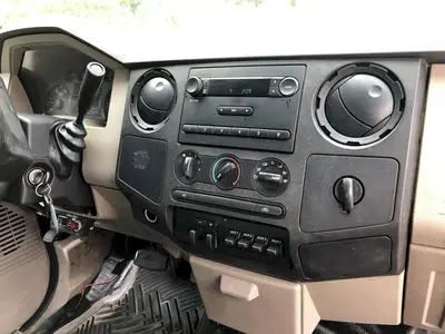 2008 FORD F-550 FLAT BED TRUCK: STOCK #12641