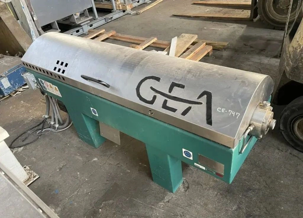 Westfalia RCE 205-01-02 decanter centrifuge, 316SS.