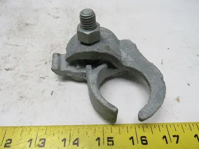 Appleton PC125ET 1-1/2" Malleable Iron Edge Clamp to Conduit Clamp Lot of 8